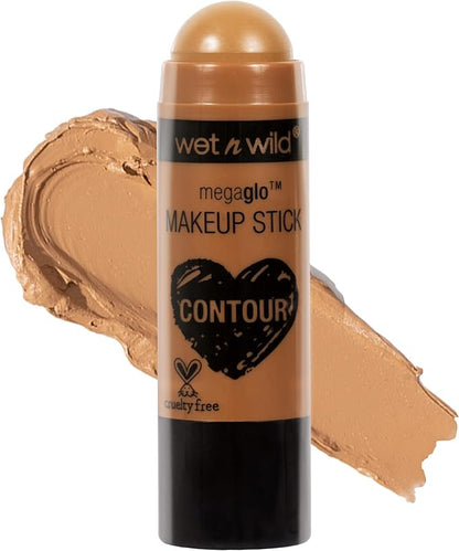 Wet n Wild MegaGlo Makeup Stick Conceal and Contour Neutral Follow Your Bisque & MegaGlo Makeup Stick Conceal and Contour Blush Pink Floral Majority & MegaGlo Makeup Stick Conceal and Contour Brown
