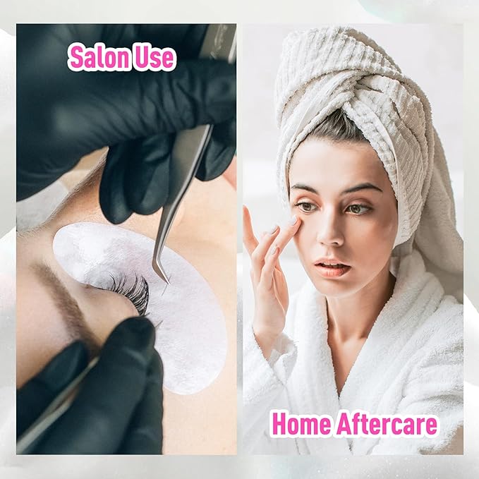 Lash Shampoo Concentrate 30ml Lash Cleanser Concentrate Update Oil-Free Eyelash Extension Cleanser for Salon Home Care, Makes 6 Bottles 60ml Eyelash Shampoo (Rose)