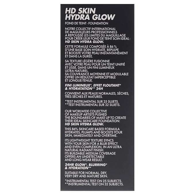 HD Skin Hydra Glow - 1Y16 Warm Beige by Make Up For Ever for Women - 1 oz Foundation