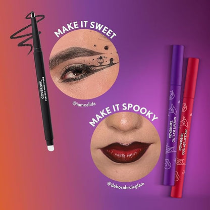 COVERGIRL Outlast Lipstain Halloween Limited Edition 7 PC Bundle