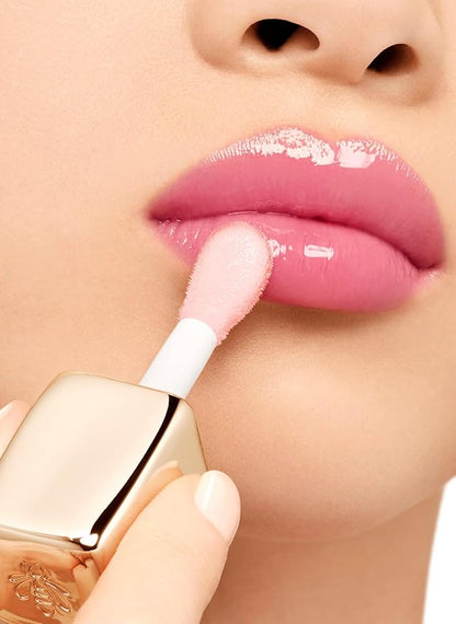 Guerlain Kiss Kiss Bee Glow Oil - 319 Peach Glow for Women - 0.3 oz Lip Oil