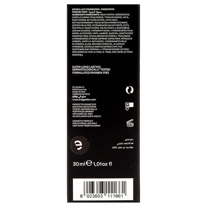 Double Last Foundation - Provides Flawless Coverage with Creamy, Liquid Texture - Protects Skin All Day Long - Offers Incredible Natural and Luminous Finish - 166 Bisque Rose - 1.01 oz