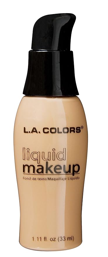L.A. COLORS Liquid Makeup, Tan CLM284A