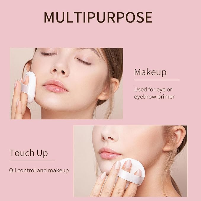Pink Translucent Setting Powder, Shimmer Setting Powder Waterproof Oil Control Tone-up Face Powder Highlighter Makeup Finishing Long-Lasting Loose Shimmer Powder for All Skin Types