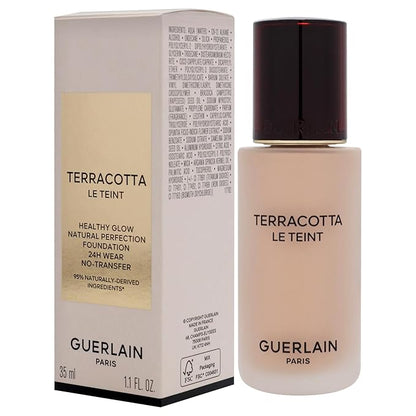 Terracotta Le Teint Foundation - 1W Warm by Guerlain for Women - 1.1 oz Foundation