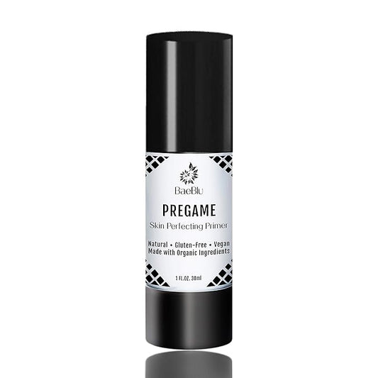 Organic Face Primer, Perfects Skin, Extends Makeup Wear Time, Silicone-Free, Gluten-Free