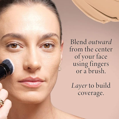 LAURA GELLER NEW YORK Redness Care Kit: Double Take Liquid Foundation, Light + Ideal Fix Concealer, Light + Baked Blurring and Setting Powder, Light/Medium
