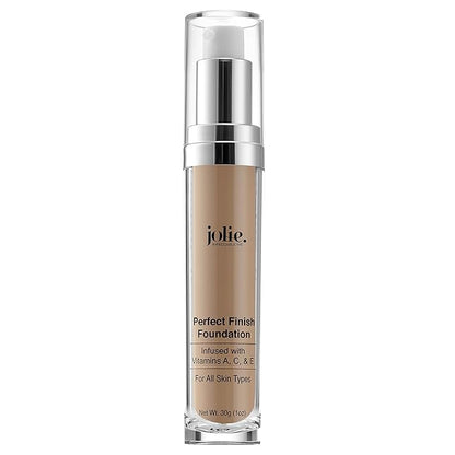 Jolie Perfect Finish Liquid Foundation Makeup SPF 15 Oil Free (MW2)