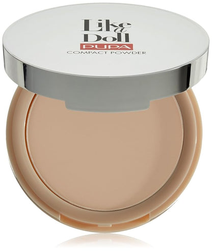 Pupa Like A Doll Nude Skin Compact Powder (001 Porcelain)