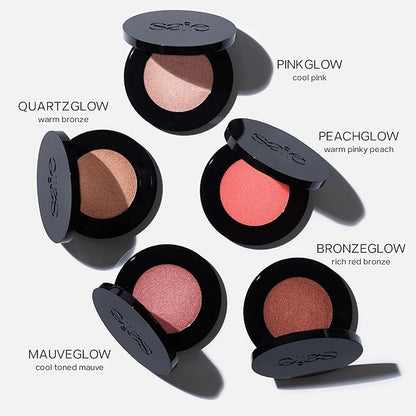 Saie Glow Sculpt Multi-Use Highlighter + Cream Blush - Lightweight with Hyaluronic Acid + Micropearl for Radiant, Glowing Skin - Bronzeglow (.02 oz)