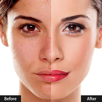 Foundation Makeup Concealer, Medium-to-Full Coverage Foundation Cream, Long Lasting Waterproof Up to 12HR Hybrid Setting Powder (Deep Bronze-A09)