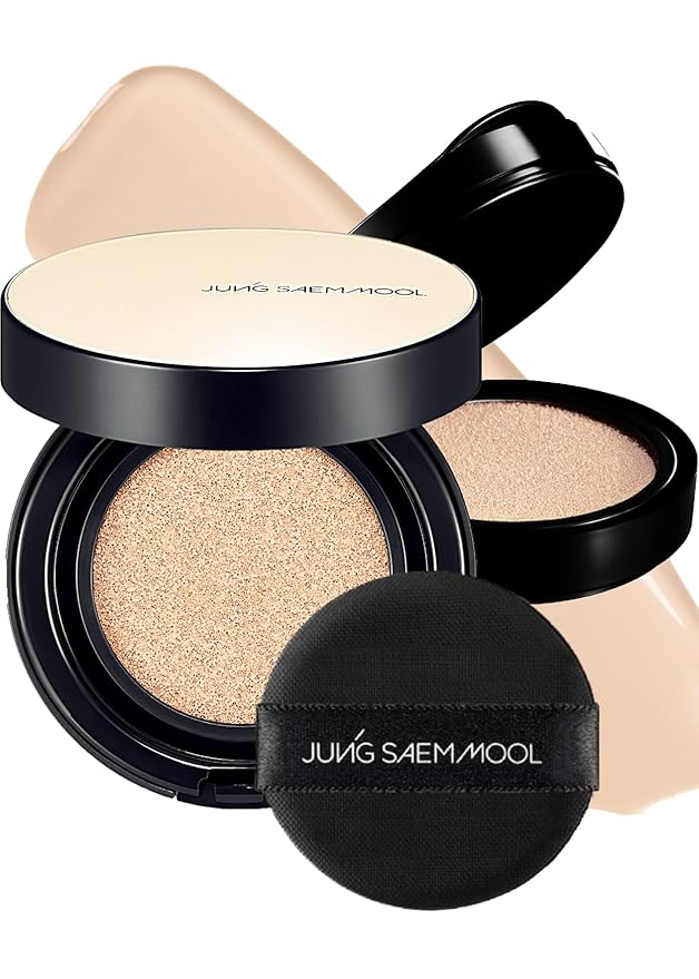 [JUNGSAEMMOOL OFFICIAL] Essential Skin Nuder Long Wear Cushion (Refill included) (Fair Light)