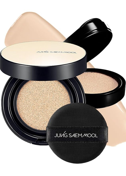 [JUNGSAEMMOOL OFFICIAL] Essential Skin Nuder Long Wear Cushion (Refill included) (Fair Light)