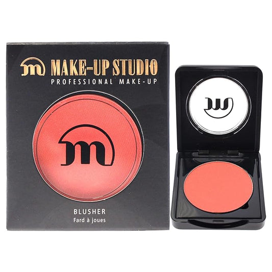Amsterdam Make-Up Face Powder Blush - Easy To Apply - Beautiful Matte Blush - Well Pigmented But Buildable - Flawless & Natural Result - Adds Colour To Your Face - Shade 40-0.1 Oz