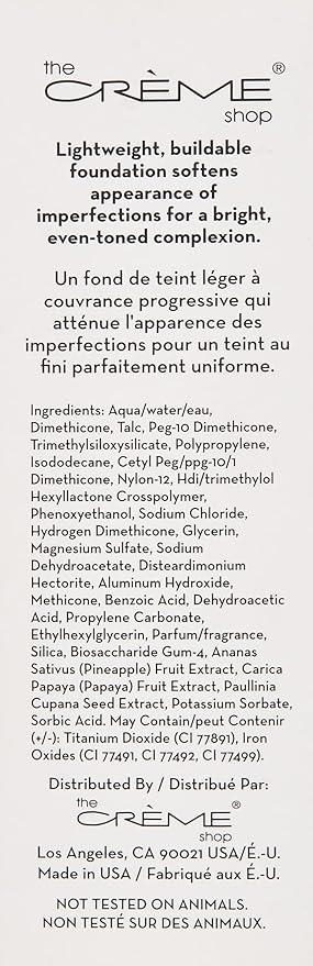 The Crème Shop | Match Made Luminous Liquid Foundation - 1.06 oz (36)