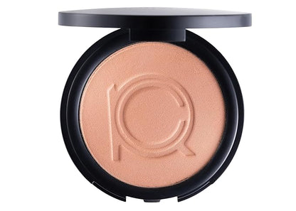 ioly's Beauty pressed powder foundation Compact with powder puff 0.49 OZ Makup fit me powder foundation Makeup full coverage foundation texture powder for men and woman