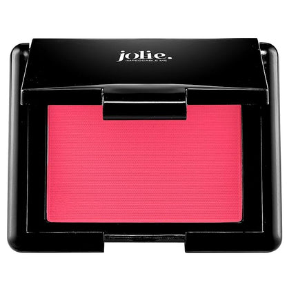 Jolie Blush Perfect Pressed Cheek Color, Highly Pigmented Long-Lasting Intense Color, Picture Perfect Finish (Pink Mango)