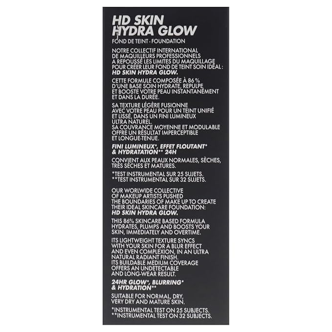 HD Skin Hydra Glow - 2R28 Cool Sand by Make Up For Ever for Women - 1 oz Foundation