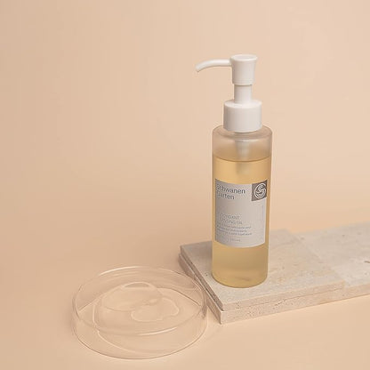 Cleansing Oil 5.07oz / 150ml - Gently oil-based deep cleanser, Makeup Remover, Organically grown & Handpicked ingredients, Vegan, Clean beauty