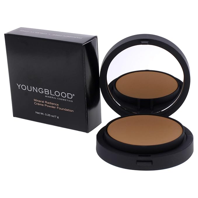 Youngblood Mineral Radiance Creme Powder Foundation - Tawnee Women 0.25 oz