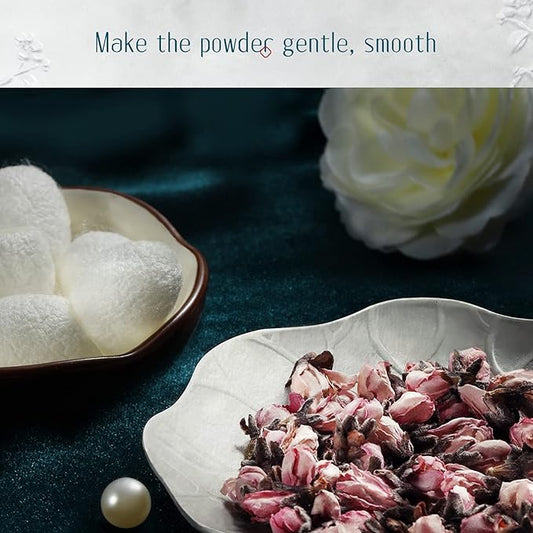 FLORASIS · Fairy Peach Blossom Ultra-light Setting Powder 01 Snow（Porch Window Edition）