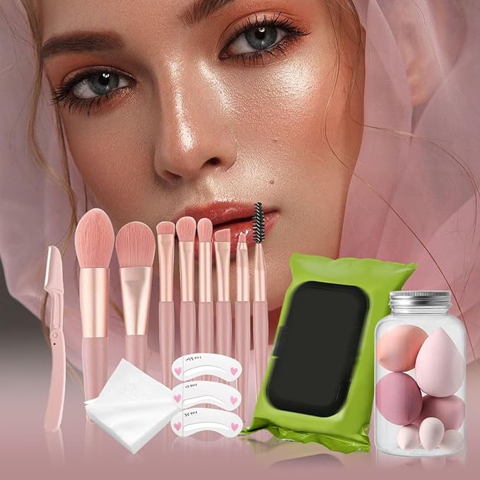 Makeup Set Box, Festival Surprise Assortment Gift with Professional Makeup Products, Cosmetics Set Party Favors for Women Girls Teenager, Vegan & Cruelty-Free, Set B