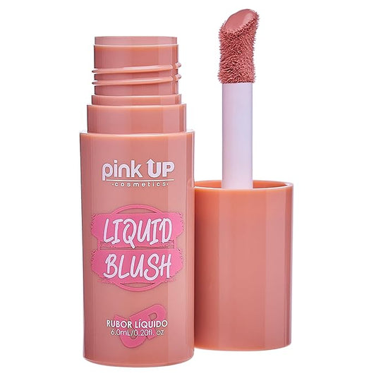 | Liquid Blush | Long-Lasting Liquid Blush | Non-Greasy | Highly Pigmented | Suitable for All Skin Types | Matte Colors | Subtle Shimmer Highlights | Shade: Dream | 6ml | Model PKLB01