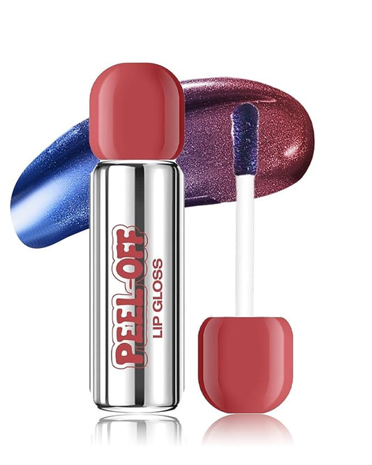 Peel Off Lip Stain, Matte Nude Liquid Lip Stain Peel Off Lip Liner Tattoo Non Stick Lip Gloss, Long Lasting Waterproof Red Lip Tint Lipstick Intense Lip Color Highly Pigmented for Women Lip Makeup-05
