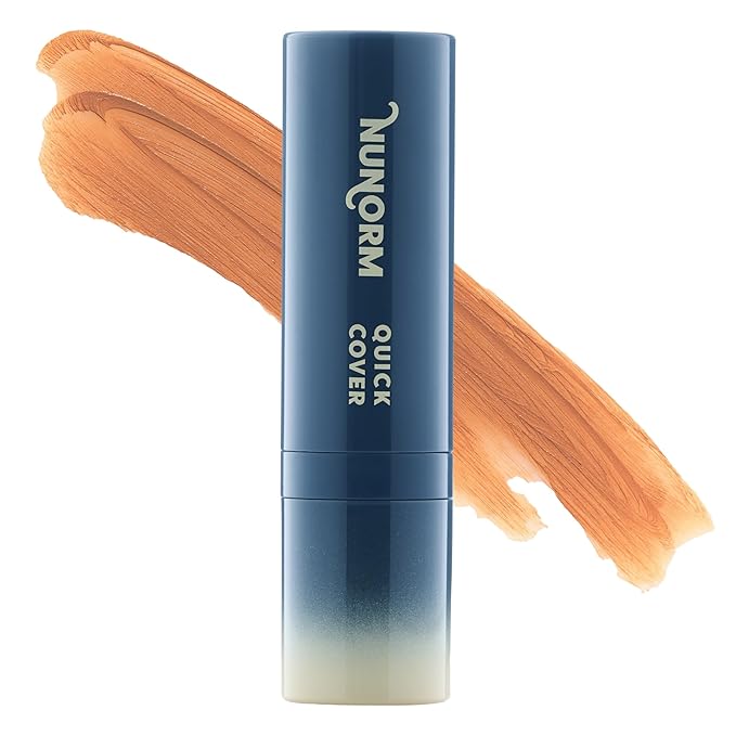 Quick Cover Stick | Lightweight Foundation + Concealer For Men's Skin | Face + Body | 17 Shades | Instantly Covers Blemishes | Natural Matte Finish | Cruelty-Free + Vegan | Portable (Hickory)