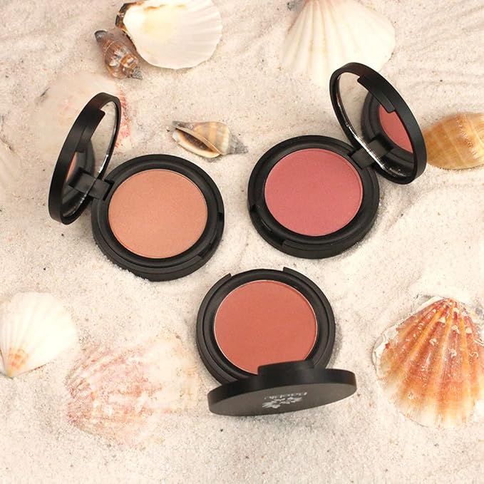 Organic Blush 100% Natural Pressed Mineral Powder, Made in the USA, Avalon