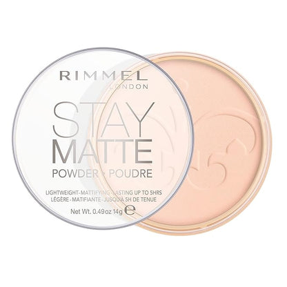 Rimmel London Stay Matte Long Lasting Pressed Powder - 002 Pink Blossom
