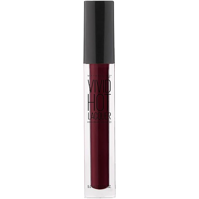 Maybelline Color Sensational Vivid Hot Lacquer Lip Gloss, Retro, 0.17 fl. oz.