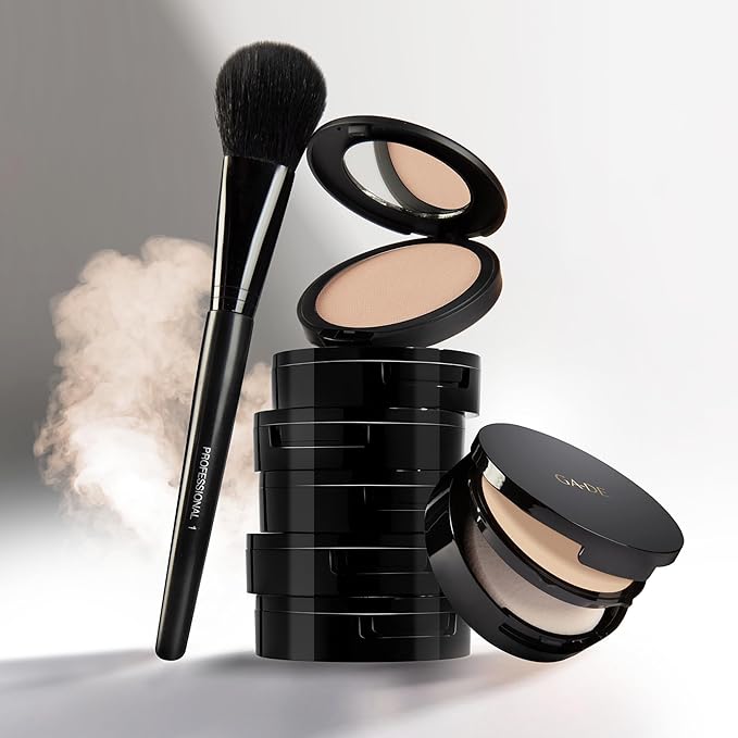 GA-DE High Performance Compact Foundation 4 - SPF, Lightweight, Full Coverage Makeup Powder Foundation - Camouflages Skin Imperfections - 0.4 oz