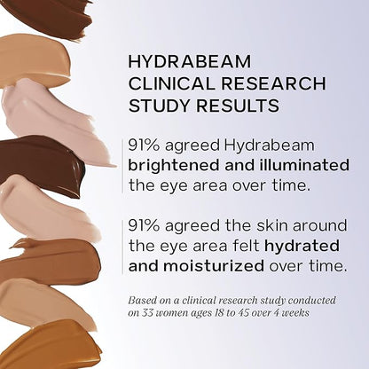 Saie Hydrabeam Under Eye Brightener - Sheer + Hydrating Eye Brightener with Cucumber Extract - Instantly Illuminates Skin for a Radiant Finish - Shade 6 (0.2 oz)