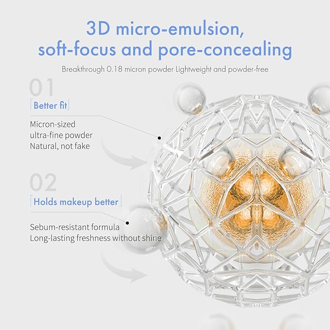 VC Dual Action Skin Brightening Foundation | Vitamin C Skincare Treatment | Natural Radiant Finish, Oil Control, Long-Lasting Antioxidant | Skin-Nourishing, Gentle Soothing | 30ml/1fl.oz