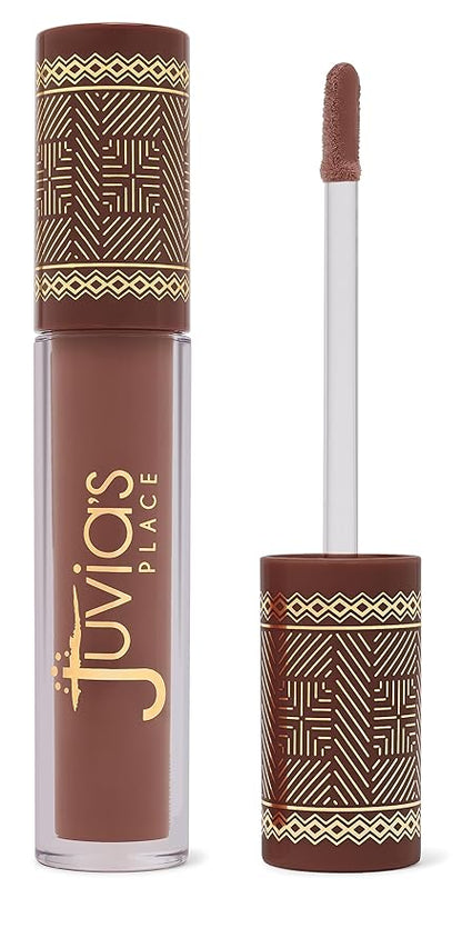 Juvia's Place Coffee Shop Lip Gloss - Brown Sugar - Hydrating Butter Lip Gloss for Women, Long-Lasting Shine, Moisturizing Glass-like Finish, Plumping Non-sticky Lip Gloss, Suitable for every vibe