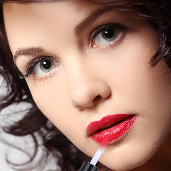 Mini Lip Gloss Tubes, 100 Pcs Refillable Lip Balm Bottle Transparent Empty Containers Travel Personal Cosmetic Inserts Cosmetic Tools Mini Lipstick Containers for Women DIY Makeup