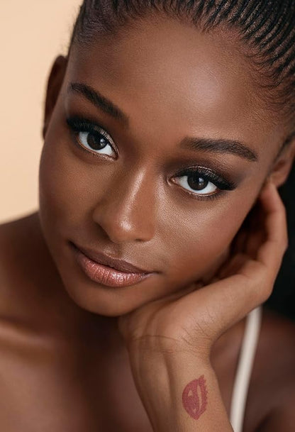 Liquid Norrsken Foundation - Silky Smooth Coverage - Luminous, Dewy Finish for Dry and Dull Skin - Water Resistant and Vegan Makeup - 225 Siv - Warm Dark Brown - 1.01 oz