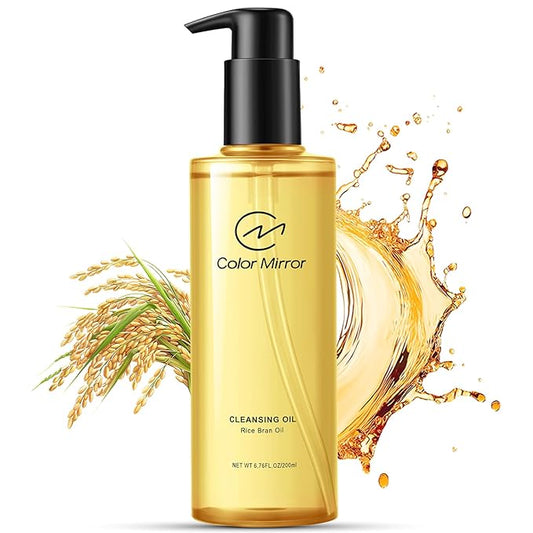 Rice Bran Deep Cleansing Oil, 6.76 fl oz 200ml, Gentle Pore Control, Heavy Makeup Remover