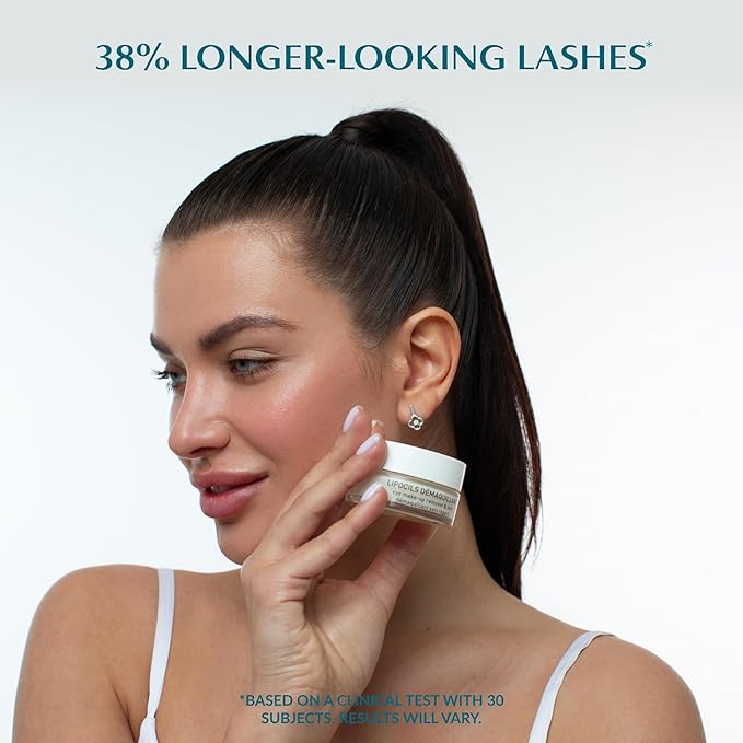Talika Lipocils Eye Makeup Remover Balm | Eye Cleanser For All Skin Types | Gently removes Mascara, Eyeliner and Brow Gel | Lengthening and Strengthening Lashes and Brows
