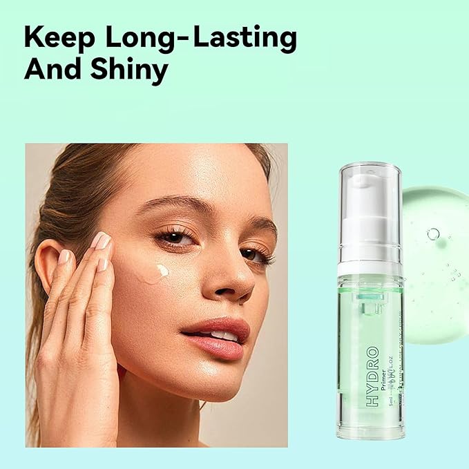 Hydrating Face Primer, Smooth Skin Base Primer for Oil Control & Long-lasting Moisturize, Pores Fine Lines Minimizer Foundation Primers for All Type, #03