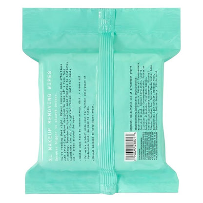 Real Techniques Real Clean Collection Bundle, XL Makeup Removing Wipes, Face Erase Makeup Removing Balm, In-The-Clear Eye Makeup Remover, Reusable Makeup-Removing Pads, Gently Removes Makeup, 4 Items