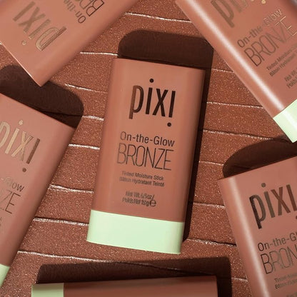Pixi Beauty SunKissed Sheen On-the-Glow Trio, Blush, Bronze, and Highlighter Routine
