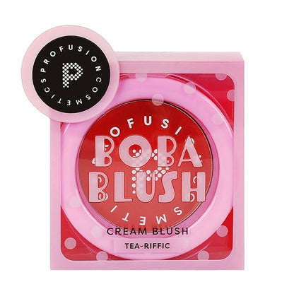 Profusion Cosmetics Cream Blush- Lightweight, Cream Blushes Blend Seamlessly to a Natural Radiant Finish (Tea Eiffic)