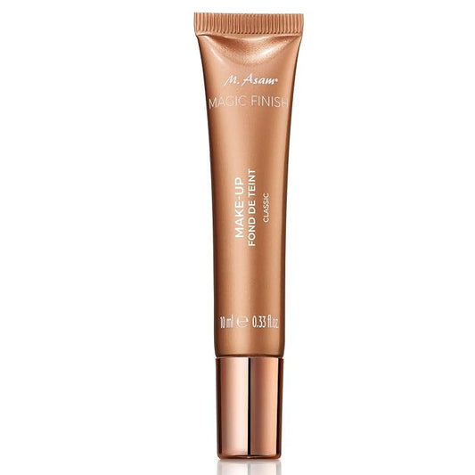 M. Asam Magic Finish Make-up Mousse Sample – 4in1 Primer, Foundation, Concealer & Powder with buildable coverage, adapts to light & medium skin tones, leaves skin looking flawless, 0.33 Fl Oz