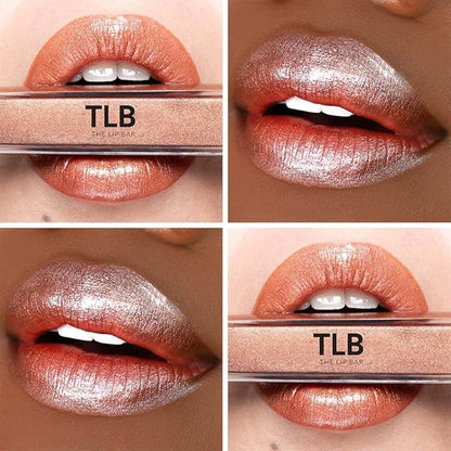 The Lip Bar Vegan Non-Sticky Lip Gloss, with Hydrating Shea Butter for a Lightweight, High Shine Finish, Goddess - Golden Bronze Shimmer