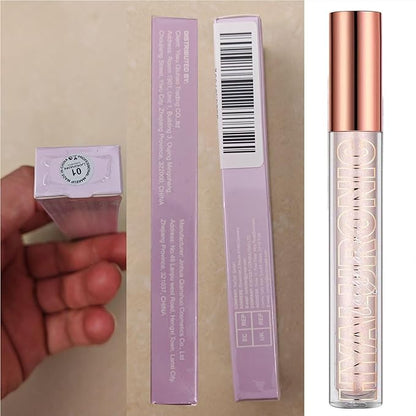 Clear Lip Gloss Lip Plumper Gloss Tinted Glitter Lipgloss Lip Oil Teens Moisturizing High Shine And Vegan Plumping Lip Gloss For Women Girls Long-Lasting Dry Lip Care (01)
