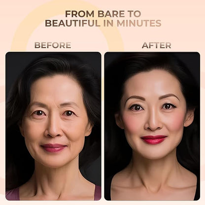 Light Tan Foundation (30g Full Size Sifter Jar) Matte Mineral Makeup Loose Powder Bare Face Full Coverage Long Lasting All Natural Noncomedogenic for All Skin Types Airbrushed Finish SPF 30