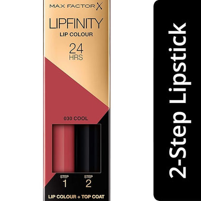 Max Factor Lipfinity (Lip Paint & Moisturizing Top Coat) 30 Cool Fraiche