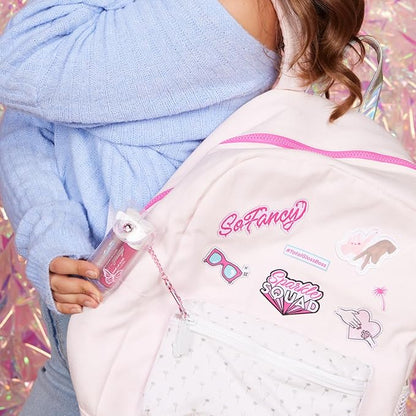 Petite ’N Pretty WhimsiCali Eyeshadow & Cheek Makeup Palette & So Dreamy 10K Shine Lip Gloss Duo (First Freeze & Rosy Dreams) for Kids, Tweens and Teens